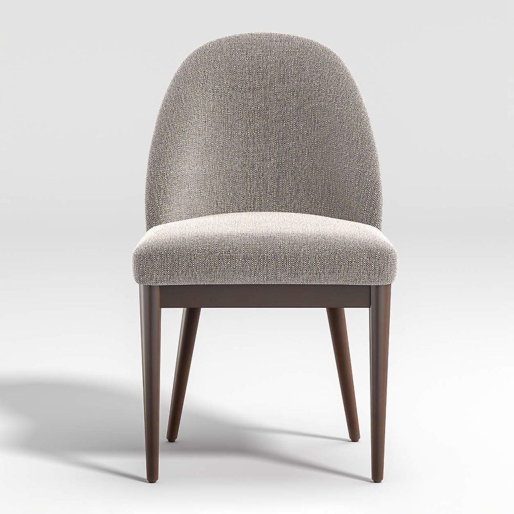 Paolo Black Wood Dining Chair - Image 3